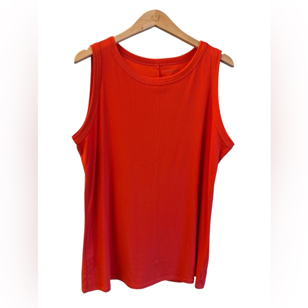Lane Bryant Vibrant Orange Tank Top